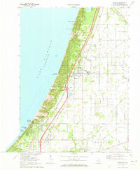 BRIDGMAN, MI HISTORICAL MAP GEOPDF 7.5X7