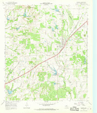 BLANKET, TX HISTORICAL MAP GEOPDF 7.5X7.