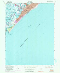 WILDWOOD, NJ HISTORICAL MAP GEOPDF 7.5X7