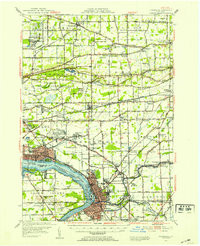TONAWANDA, NY HISTORICAL MAP GEOPDF 15X1