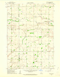 MILROY SE, MN HISTORICAL MAP GEOPDF 7.5X