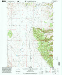 BOWLER, MT HISTORICAL MAP GEOPDF 7.5X7.5