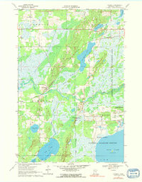 KIMBERLY, MN HISTORICAL MAP GEOPDF 7.5X7