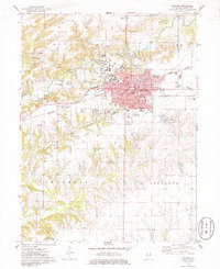 MACOMB, IL HISTORICAL MAP GEOPDF 7.5X7.5