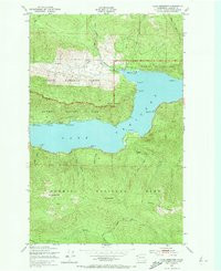 LAKE CRESCENT, WA HISTORICAL MAP GEOPDF