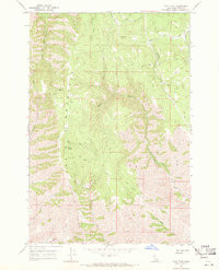 FRYE POINT, ID HISTORICAL MAP GEOPDF 7.5