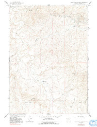 DEAD WOMAN CROSSING, WY HISTORICAL MAP G