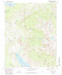 FLORENCE LAKE, CA HISTORICAL MAP GEOPDF