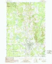 GAYLORD, MI HISTORICAL MAP GEOPDF 7.5X7.