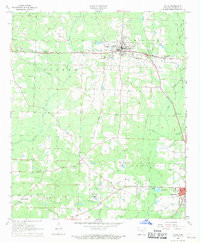 WALDO, AR HISTORICAL MAP GEOPDF 7.5X7.5
