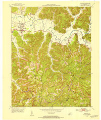 STANTON, KY HISTORICAL MAP GEOPDF 7.5X7.