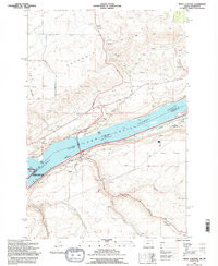 BIGGS JUNCTION, OR-WA HISTORICAL MAP GEO