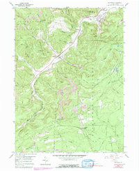 PENFIELD, PA HISTORICAL MAP GEOPDF 7.5X7