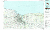 ROCHESTER, NY HISTORICAL MAP GEOPDF 30X6