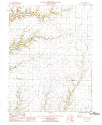 EBERLE, IL HISTORICAL MAP GEOPDF 7.5X7.5