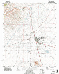 MOJAVE, CA HISTORICAL MAP GEOPDF 7.5X7.5
