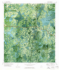 TARVER, GA HISTORICAL MAP GEOPDF 7.5X7.5