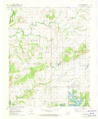 KETCHUM, OK HISTORICAL MAP GEOPDF 7.5X7.