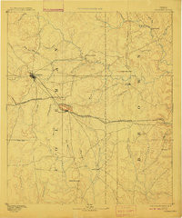 COLEMAN, TX HISTORICAL MAP GEOPDF 30X30