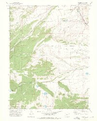 TRAPPER, CO HISTORICAL MAP GEOPDF 7.5X7.