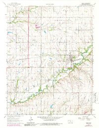 LEON, KS HISTORICAL MAP GEOPDF 7.5X7.5 G