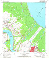 LAPLACE, LA HISTORICAL MAP GEOPDF 7.5X7.
