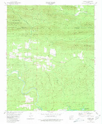 LANGLEY, AR HISTORICAL MAP GEOPDF 7.5X7.