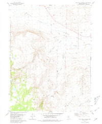 RYE PATCH CANYON, NV HISTORICAL MAP GEOP