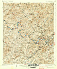 FOWLER BEND, NC-TN HISTORICAL MAP GEOPDF