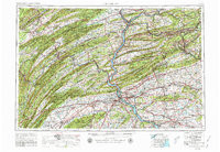 HARRISBURG, PA HISTORICAL MAP GEOPDF 1X2