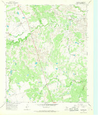 GRAYBACK, TX HISTORICAL MAP GEOPDF 7.5X7