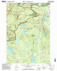 SILVER LAKE, NH HISTORICAL MAP GEOPDF 7.