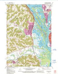 LA CRESCENT, MN-WI HISTORICAL MAP GEOPDF