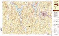 SOUTHBRIDGE, MA-CT HISTORICAL MAP GEOPDF