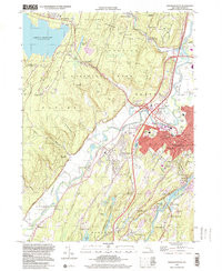 KINGSTON WEST, NY HISTORICAL MAP GEOPDF