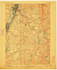 TROY, NY HISTORICAL MAP GEOPDF 15X15 GRI