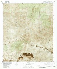 SUMMERFORD MOUNTAIN, NM HISTORICAL MAP G