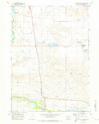 DANIEL JUNCTION, WY HISTORICAL MAP GEOPD