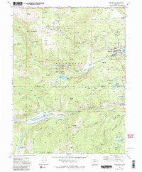 NEDERLAND, CO HISTORICAL MAP GEOPDF 7.5X