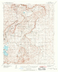 NASH DRAW, NM HISTORICAL MAP GEOPDF 15X1