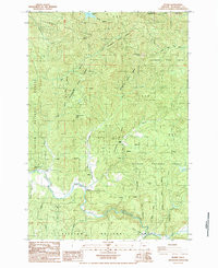 BLAINE, OR HISTORICAL MAP GEOPDF 7.5X7.5