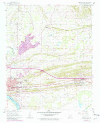 MORRILTON EAST, AR HISTORICAL MAP GEOPDF