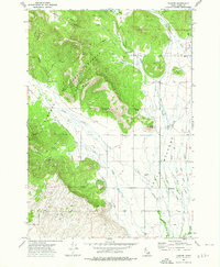 KILGORE, ID HISTORICAL MAP GEOPDF 7.5X7.