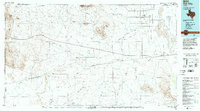 DELL CITY, TX HISTORICAL MAP GEOPDF 30X6