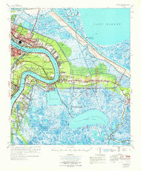 SAINT BERNARD, LA HISTORICAL MAP GEOPDF