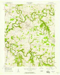 ADAMS, TN HISTORICAL MAP GEOPDF 7.5X7.5