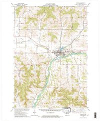 MONDOVI, WI HISTORICAL MAP GEOPDF 7.5X7.