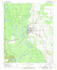 CLARENDON, AR HISTORICAL MAP GEOPDF 7.5X