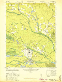 LAKEHURST, NJ HISTORICAL MAP GEOPDF 7.5X