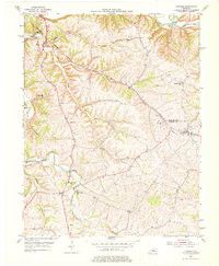 FAIRFIELD, KY HISTORICAL MAP GEOPDF 7.5X